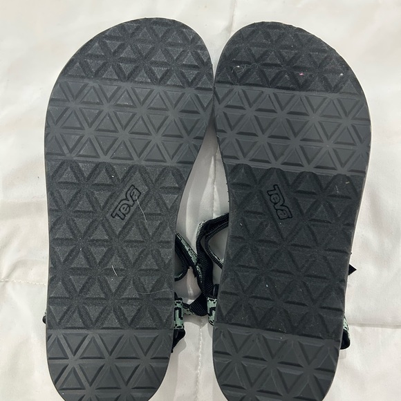 Teva Black and Mint Patterned Sandals - Picture 3 of 3
